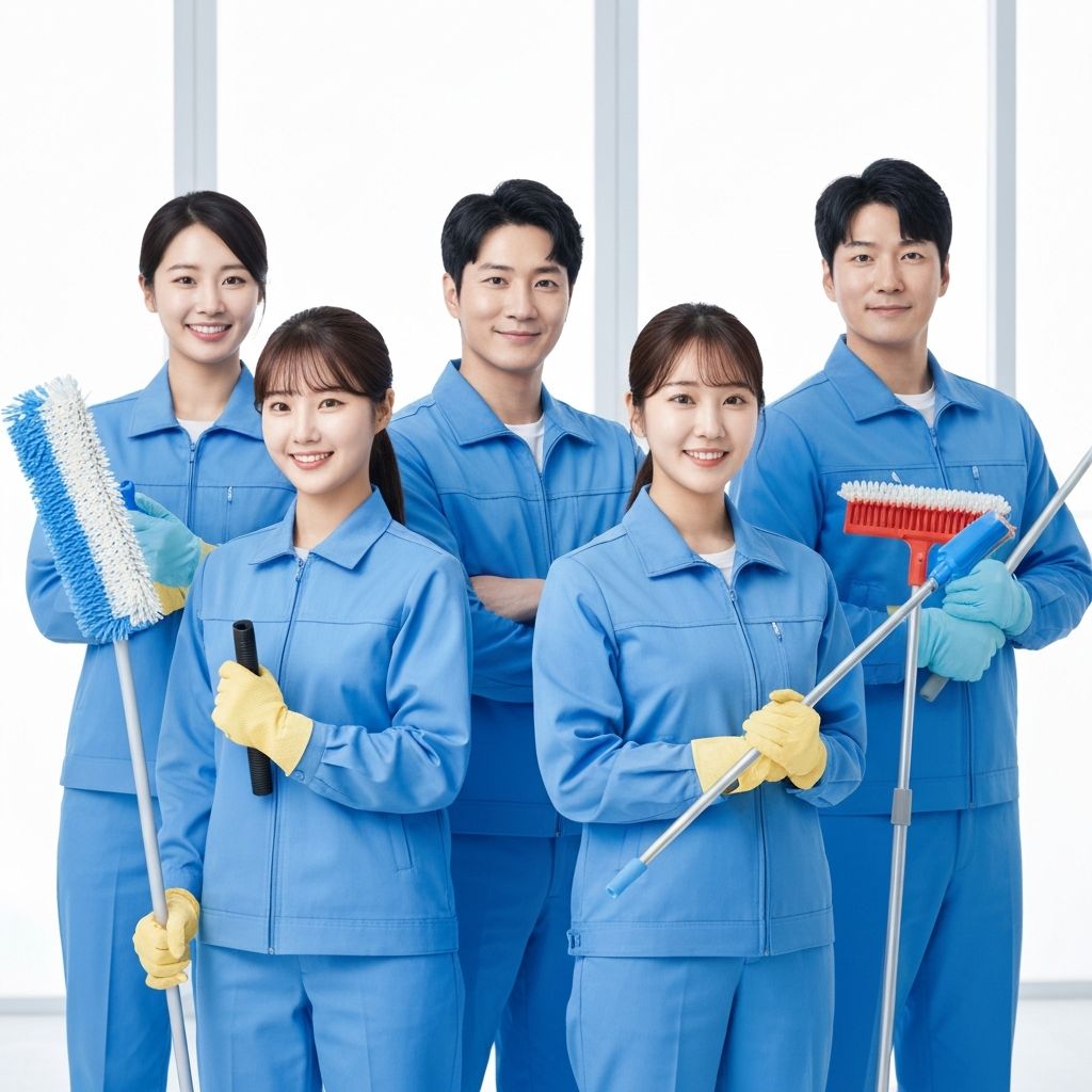 청소 전 준비 과정